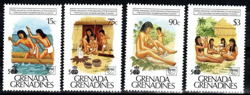 Grenada Grenadines #1120-23 MNH CV $7.90 (X8122)