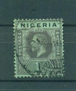 Nigeria sc# 8 (1) used cat value $10.00