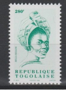 1998 Togo - Mi. 2851 BELLA BELLOW 280 F MNH Common Series-