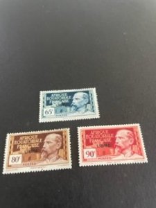 French Equatorial Africa sc 102,105,106 MH+Mng