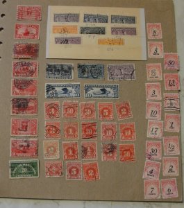 US Postage Due & Parcel Post Lot – All used