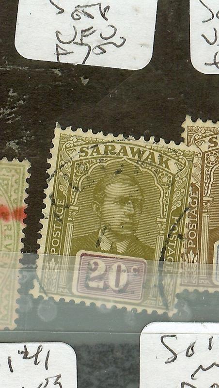 SARAWAK  (P0208B) 20C  SG58  VFU