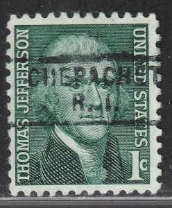 Precancel - Chepachet, RI - PSS 729