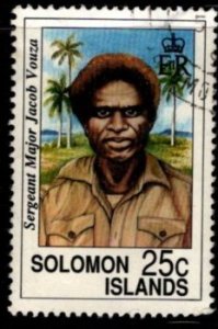 Solomon Islands - #718 Jacob Vouza - Used