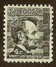US #1282 4c President Lincoln