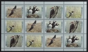 Canada 1594ii|BK241b Birds of Canada Sheets and Booklets Complete MNH