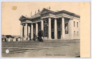 GUATEMALA *Theatre* QUETZALTENANGO Postcard 1912 Germany {samwells}PH328