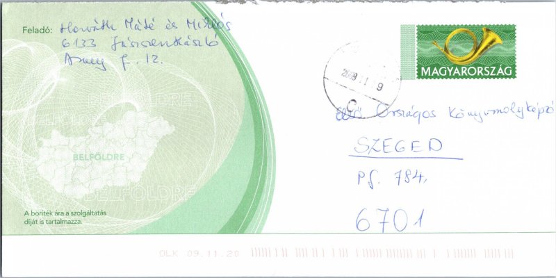 Hungary, Registered, Worldwide Postal Stationary