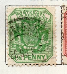 Transvaal 1896 Early Issue Fine Used 1/2d. NW-174617