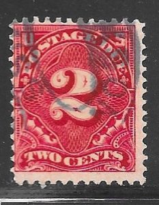 USA J32: 2c Numeral, single, used, F