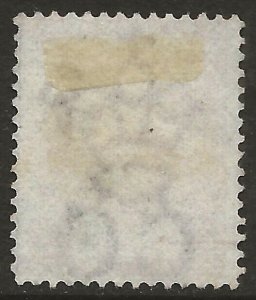 Griqualand West 1879 Hope 1d Rose 'G' Ovpt Scott #98 VG Used CV $7.00