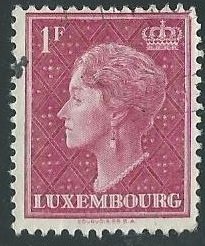 33 Used Stamps of Luxembourg