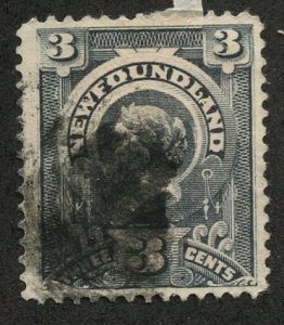 Newfoundland, Scott #60, Used