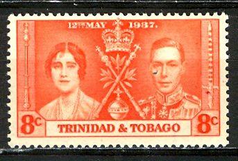 Trinidad & Tobago; 1937; Sc. # 49; **/MNH Single Stamp