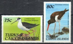 Turks & Caicos Stamp 864-865  - Birds