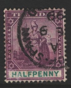 Trinidad Sc#74 Used