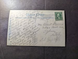 1941 USA Postcard Cover Chicago IL to Ogden UT Beef Dressing Swift and Company