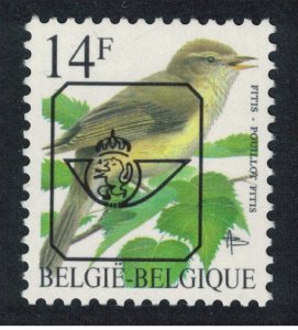 Belgium Willow warbler Bird Buzin 'Pouillot Fitis' 14f Precancel 1995 MNH