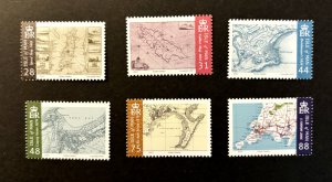 Isle of Man: 2007, Maps of the Isle of Man, MNH set.