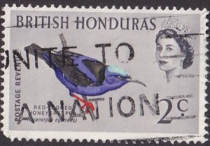 British Honduras #168 Used