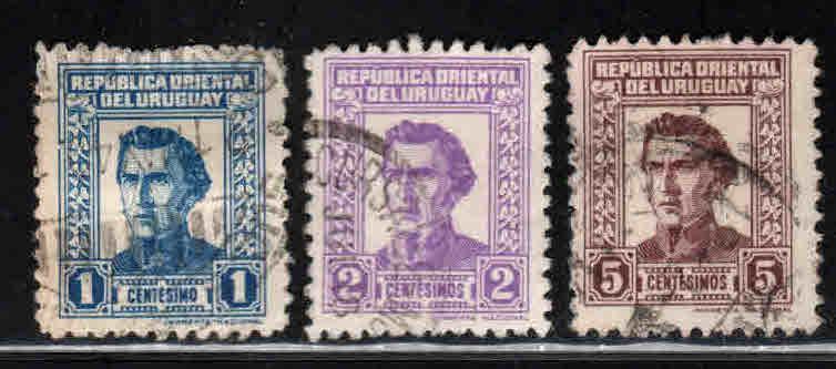 Uruguay ~ Lot of 31 Different Artigas Stamps ~ Mixed Cond ~ 6.20+