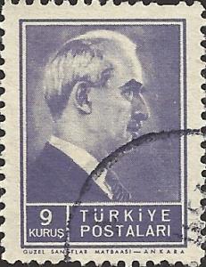 TURKEY - #884 - Used - SCV-0.25