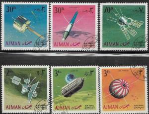 Ajman 1968 Space Exploration MI# 257//266 /CTO