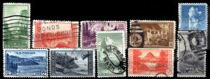 SC#740-49 National Parks Set (1934) Used