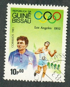 Guinea Bissau 493 Olympics used  single