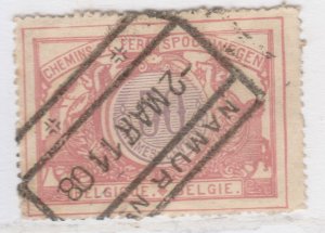 Belgium Parcel Post Railway 1902-06 50c Used Stamp A25P58F20865-