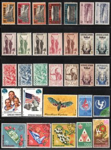 Togo ~ Lot of 100 Different Stamps ~ Mixed Conditions