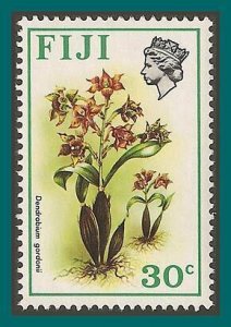 Fiji 1972 Flowers, Dendrobium Orchid, 30c MNH #316,SG446