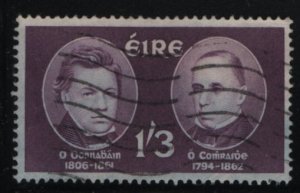 Ireland 1962 used Sc 183 1sh3p John O'Donovan, Eugene O'Curry - Death Centena...