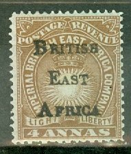 LC: British East Africa 43 mint CV $72.50