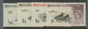 Falkland Islands #128/37 Unused Multiple