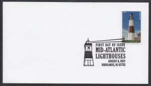 US 5621 Mid-Atlantic Lighthouses Montauk Point NY BWP FDC 2021