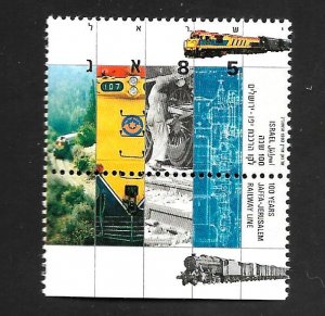 Israel 1992 - MNH + Tab - Scott #1115