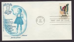 US 1385 Hope 1969 Fleetwood U/A FDC