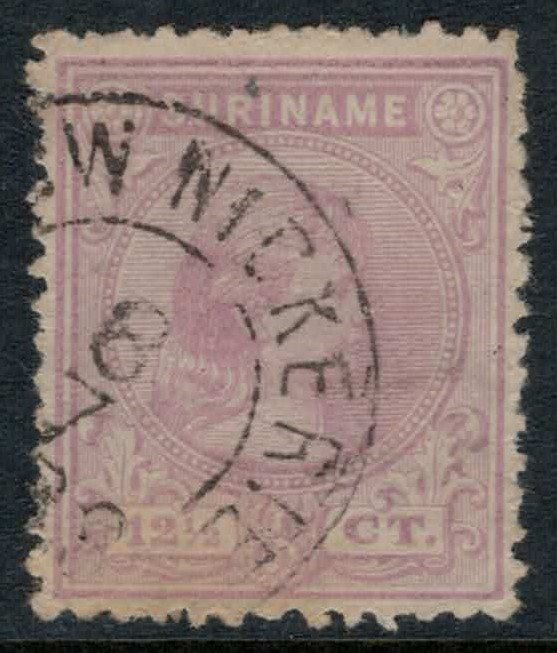 Surinam #26  CV $5.75  Nice CDS cancellation