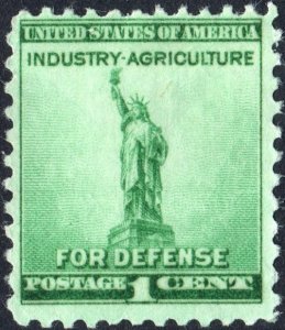 SC#899 1¢ Statue of Liberty Single (1940) MNH