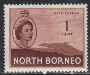 NORTH BORNEO  SC# 261 **MH** 1c  MOUNT KINABALU   SEE SCAN