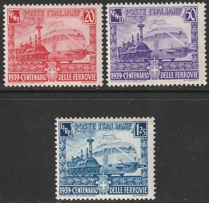 Italy 1939 Sc 410-2 set MNH**