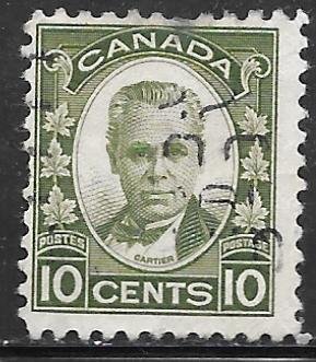 Canada 190: 10c Sir Georges Etienne Cartier, used, F-VF