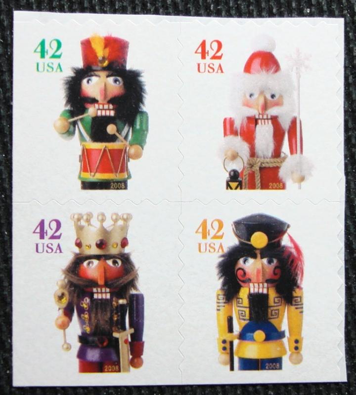 US #4368-4371 MNH Block of 4, Christmas 