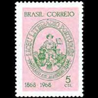 BRAZIL 1968 - Scott# 1094 Literary School Set of 1 NH