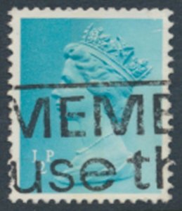 GB  Machin ½p X843  Used SC# MH22  see scans & details