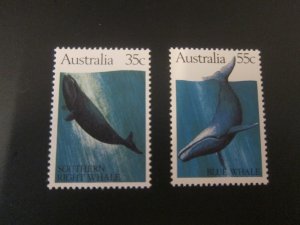 Australia 1982 Sc 822-3 fish MNH