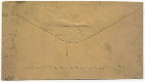 CSA POW Cover w/ Letter South-to-North Mr. E. Rockhold Bainbride, OH Danville VA