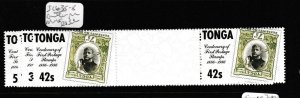 Tonga SC 635-8 Gutter Pair MNH (7gci)