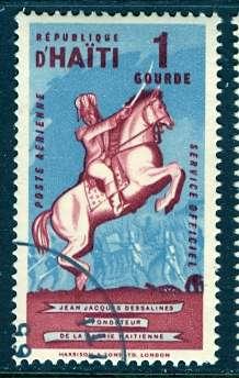 Haiti; 1962: Sc. # CO7: O/Used CTO Single Stamp